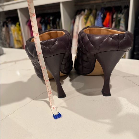 Bottega Veneta Quilted Mules in Brown and Gold - Picture 6 of 6